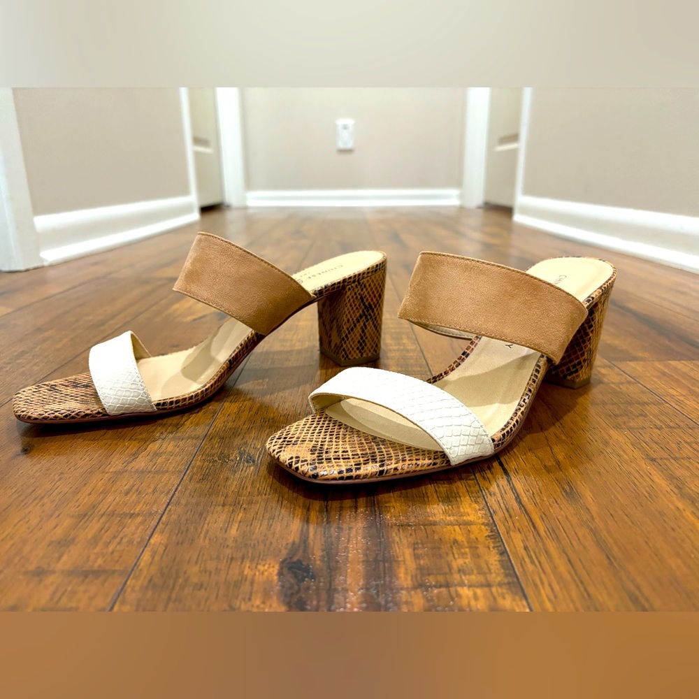 Chinese Laundry Yeah Yeah Block Heel Sandal Size 9.5